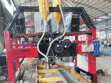 Köprü Uzunlamasına Kiriş Otomatik Kaynak Makinesi