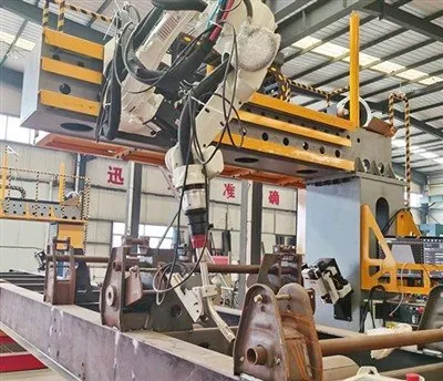 Yarı Römork Çerçeve Robot Otomatik Kaynak İş İstasyonu
